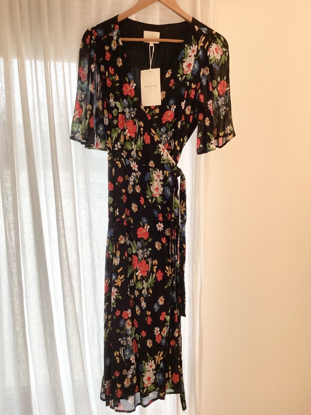 NWT Sezane Robe Courtney - Picture 6 of 6